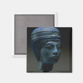 Fake royal head, oorspronkelijk als Tutankha besch Magneet (Voorkant / Achterkant)