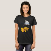 Fake Shark Goldfish Fish T-shirt (Voorkant volledig)