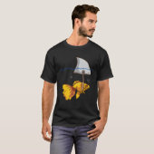 Fake Shark Goldfish Fish T-shirt (Voorkant volledig)
