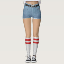 Fake Shorts en Sokken