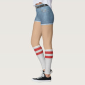 Fake Shorts en Sokken Leggings (Links)