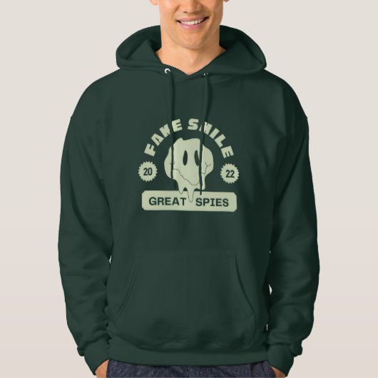 fake smile great spies Hoodie (Voorkant)