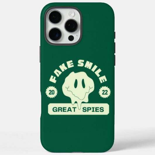 fake smile great spies Hoodie Case-Mate iPhone Case (Achterkant)