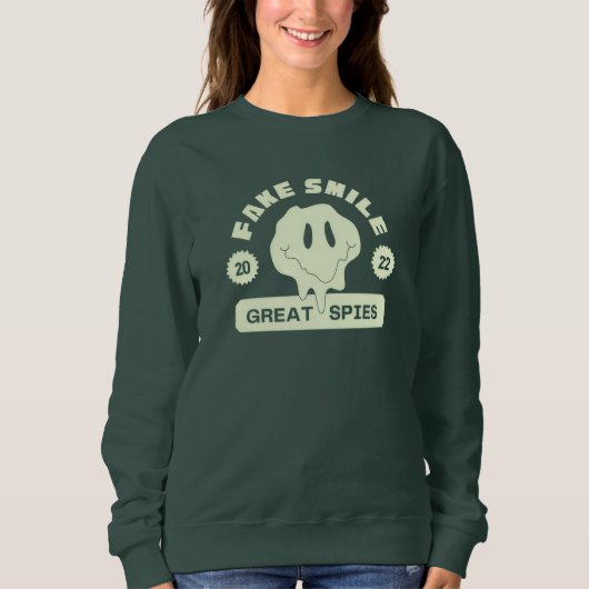 fake smile great spies Hoodie Trui (Voorkant)