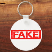 Fake Stamp Sleutelhanger (Voorkant)