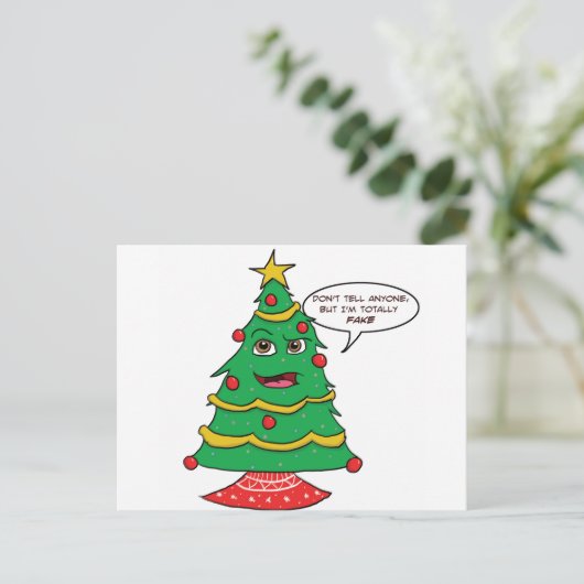 Fake Tree Briefkaart (Staand voorkant)