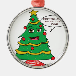 Fake Tree Metalen Ornament