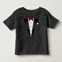 Fake Tuxedo Costume Kinder Shirts