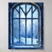 Fake window landscape poster (Voorkant)