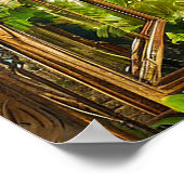 Fake window landscape poster (Hoek)