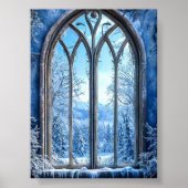 Fake window landscape poster (Voorkant)