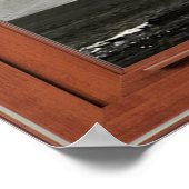 Fake Window - Ominous White Flower Blossom Poster (Hoek)