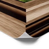 Fake Window Poster Waterfall Niagara Herfsten Cana (Hoek)