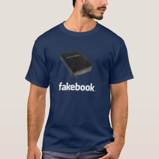 Fakebook-logo T-shirt