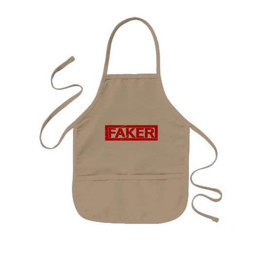 Faker Stamp Kinder Schort (Voorkant)