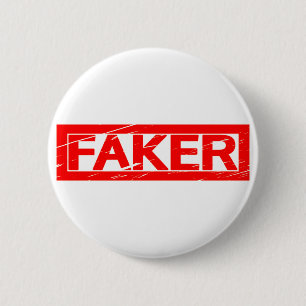 Faker Stamp Ronde Button 5,7 Cm