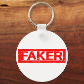 Faker Stamp Sleutelhanger (Achterkant)