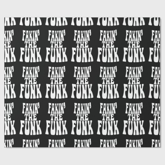 Fakin' the Funk Cadeaupapier (Vlak)