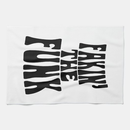 Fakin' the Funk Theedoek (Horizontaal)