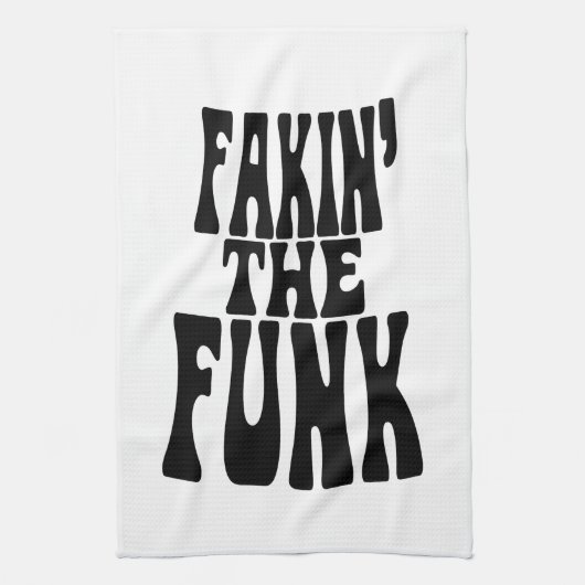 Fakin' the Funk Theedoek (Verticaal)