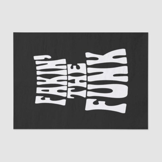 Fakin' the Funk Tissuepapier (Voorkant)