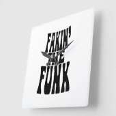 Fakin' the Funk Vierkante Klok (Hoek)