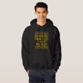 Faking Sleep so Kid Will Sleep Mom Pun Mother Joke Hoodie (Voorkant volledig)