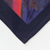 Fakkels van Fury Poster, au microscopii. Fleece Deken (Hoek)