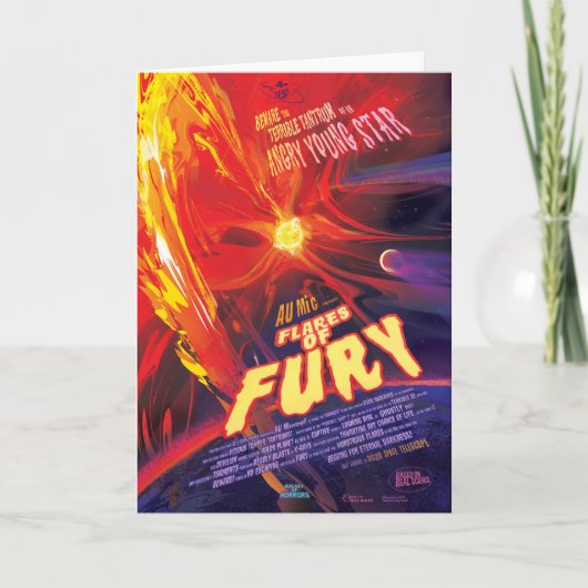 Fakkels van Fury Poster, au microscopii. Kaart (Voorkant)