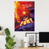 Fakkels van Fury Poster, au microscopii. Poster (Thuiskantoor)