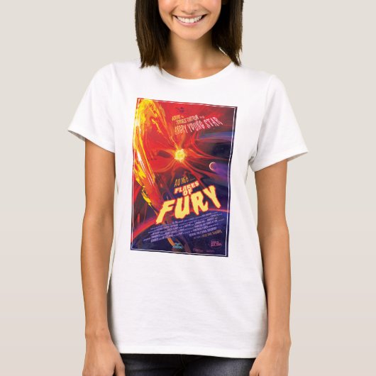 Fakkels van Fury Poster, au microscopii. T-shirt (Voorkant)