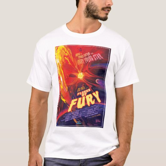 Fakkels van Fury Poster, au microscopii. T-shirt (Voorkant)