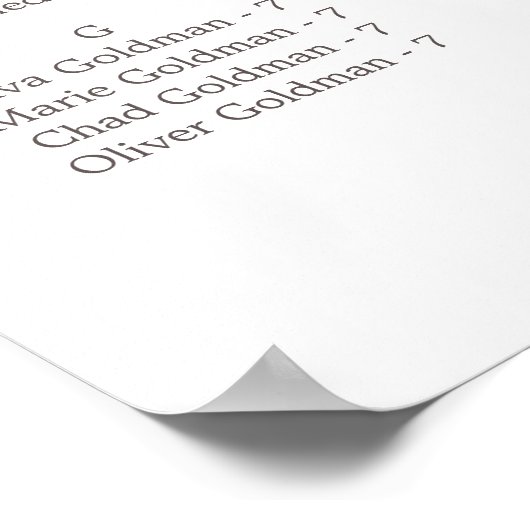 Fakofotisch schitterend tijdschrift poster (Hoek)