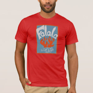 FaLa  blok afdrukken T-shirt