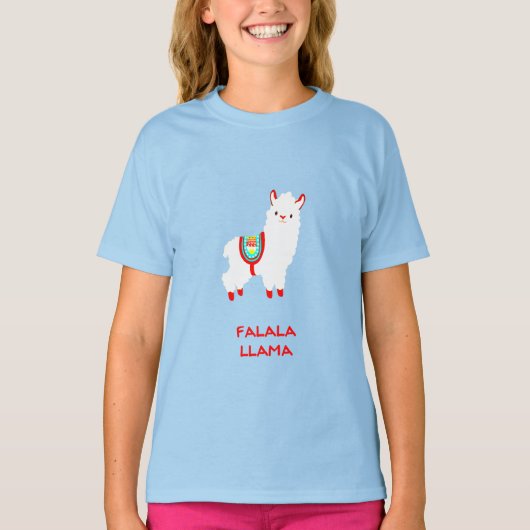 FaLa Llama Wooly Alpaca T-shirt (Voorkant)