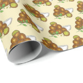 Falafel Balls Midden-Oosters Kikkererwten Egyptisc Cadeaupapier (Rol Hoek)