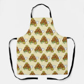 Falafel Balls Midden-Oosters Kikkererwten Egyptisc Schort (Voorkant)