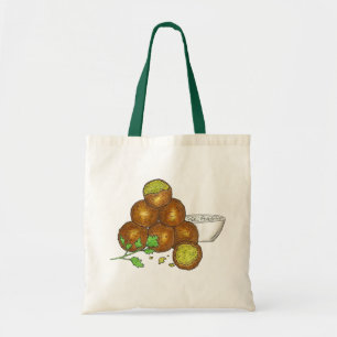 Falafel Balls Midden-Oosters Kikkererwten Egyptisc Tote Bag