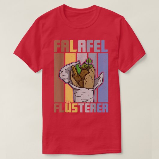 falafel beans arabic cuisine egypt vegan vacature2 t-shirt (Design voorkant)