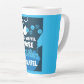 Falafel Midden-Oosters Street Food Latte Mok (Rechterhoek)