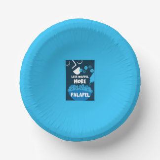 Falafel Midden-Oosters Street Food Papieren Kommen