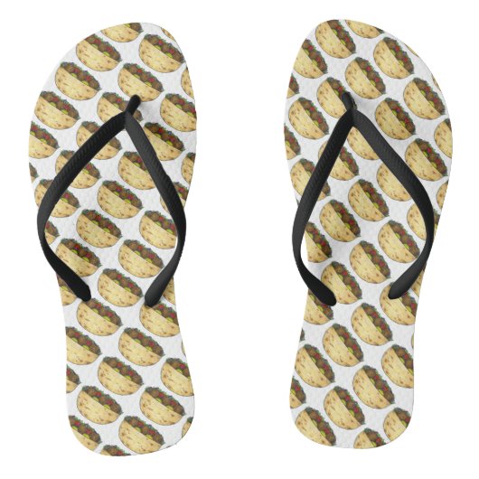 Falafel Pita Sandwich Mediterranean Food Flip Flop (Voetbed)