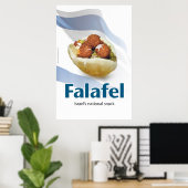 falafel poster (Thuiskantoor)