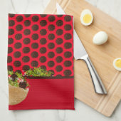 Falafel Sandwiches Theedoek (Quarter Fold)