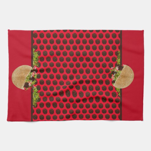 Falafel Sandwiches Theedoek (Horizontaal)