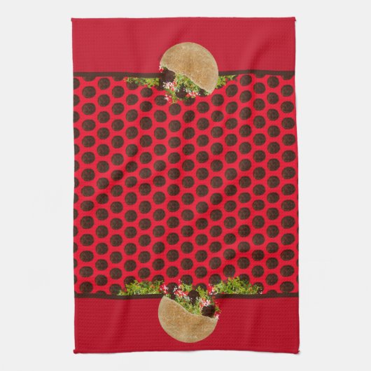 Falafel Sandwiches Theedoek (Verticaal)