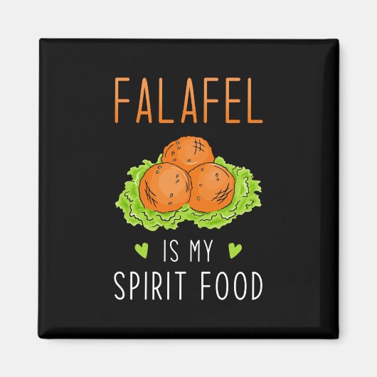 Falafel Spirit Food Magneet (Voorkant)