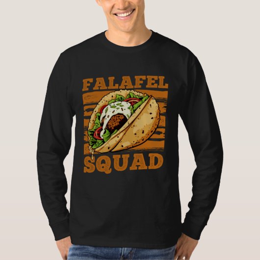 Falafel Squad Hobby Chef Kebap Hummus T-shirt (Voorkant)