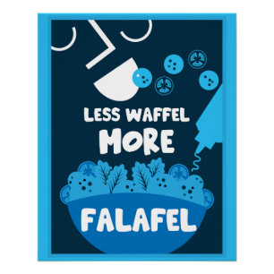 Falafel Street Food Perfect Poster