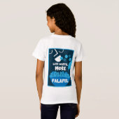 Falafel Street Food T-shirt (Achterkant volledig)